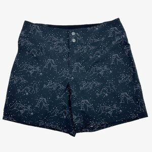 Wild Rye Play Wild Midnight Arches Athletic Shorts Women's Size 4
